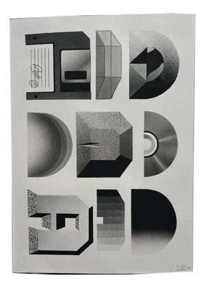 Roids (Msk), Study 4 (D), 2013, Pencil on Paper