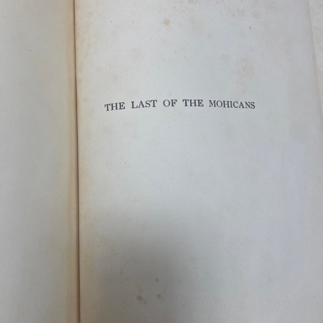 The Last of the Mohicans by James Fenimore Cooper - Published in 1925 For Sale - Image 9 of 10