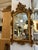 Mid 20th Century Vintage Gold Leaf Carved Wood Wall Mirror With Ornate Crown For Sale - Image 5 of 15