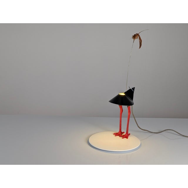 Vintage Bibibibi Table Lamp by Ingo Maurer, 1980s For Sale - Image 14 of 16