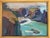 Jeanette Le Grue California Coastal Impressionist Oil Painting in Gilt Frame For Sale - Image 4 of 11