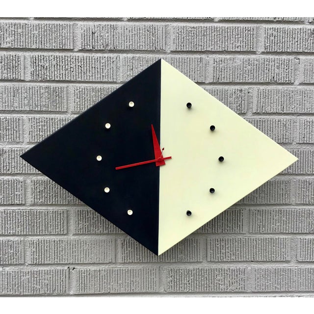 Mid-Century Modern Kite Wall Clock by George Nelson for Howard Miller, Vitra For Sale - Image 11 of 11