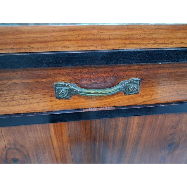 Wood Art Deco Wooden Display Cabinet, 1930s For Sale - Image 7 of 10