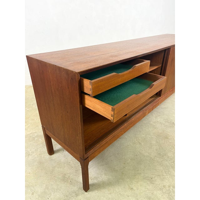 Brown Vintage Danish Sideboard by Aksel Kjersgaard, 1960s For Sale - Image 8 of 10