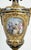 Antique Napoleon III vase in polychrome Sevres porcelain with gilt bronze elements, dating from the second half of the...