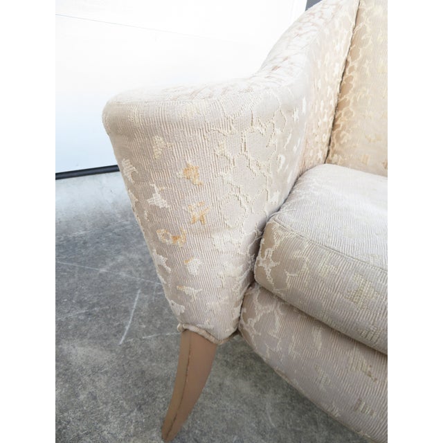 Rare Vintage Milo Baughman for Thayer Coggin Scroll Arm Barrel Back Chair Pair ~ Hollywood Regency For Sale - Image 9 of 18