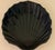 Black Ceramic Clam Shell Dish by Studio Nova For Sale In Palm Springs - Image 6 of 6