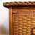 Vintage Bamboo and Wicker Chest of Drawers For Sale - Image 3 of 11