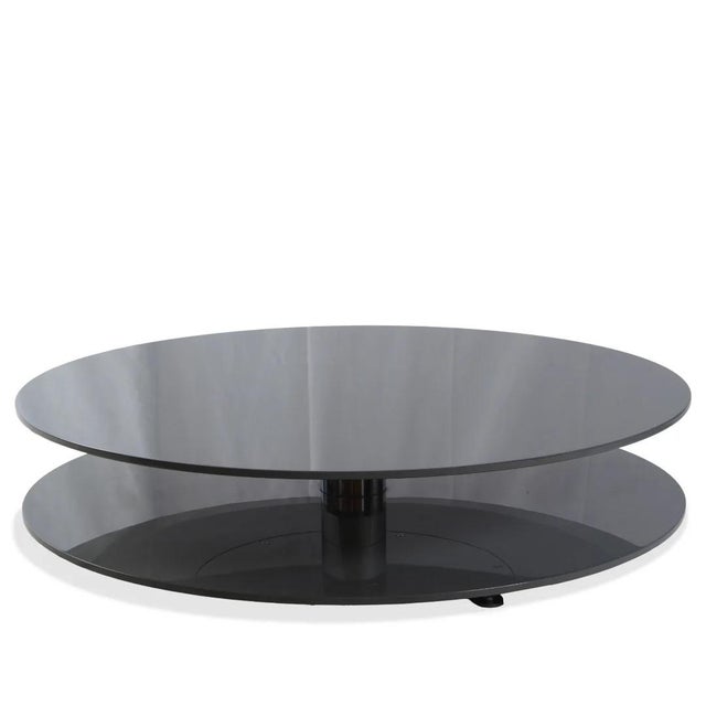 Italian Cappellini Gong Lux Coffee Cocktail Table showcases refined Italian design and precision engineering. Designed by...