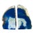 Vt Blue Agate Geode Bookends: Polished Natural Stone Pair For Sale