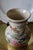 Vintage Japanese Chinoiserie Peacock & Peony Crackle Glaze Porcelain Vase by Andrea by Sadek — 9.5" For Sale - Image 4 of 18