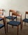 1960s Danish Modern Teak Dining Chairs Model 77 by Niels Otto Møller for j.l. Møllers Møbelfabrik, Denmark, 1960s, Set of 6 For Sale - Image 5 of 18