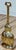 Chinoiserie Oversize Vintage Brass Pineapple Doorstop For Sale - Image 3 of 7