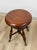 Vintage Victorian Adjustable Piano Stool Brass Claw Ball Feet Turned Wood For Sale - Image 10 of 10