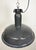 Large Industrial Grey Enamel Factory Lamp with Cast Iron Top from Elektrosvit, 1960s For Sale - Image 9 of 18