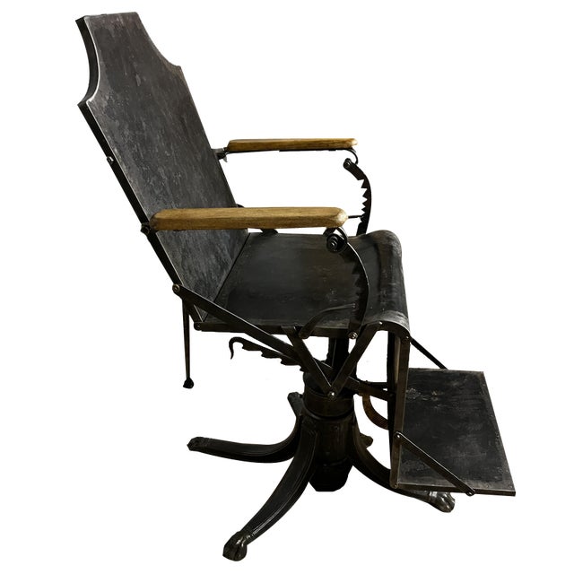 Vintage Medical Reclining Chair For Sale