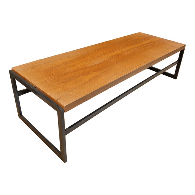 Vintage Double-Sided Coffee Table, 1970s For Sale
