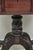 Antique American Empire Carved Paw Foot Pedestal Base Work Stand Side Table For Sale - Image 9 of 18