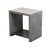 Contemporary Four Hands Furniture Hugo Contemporary Industrial 22" Concrete Accent End Table For Sale - Image 3 of 10