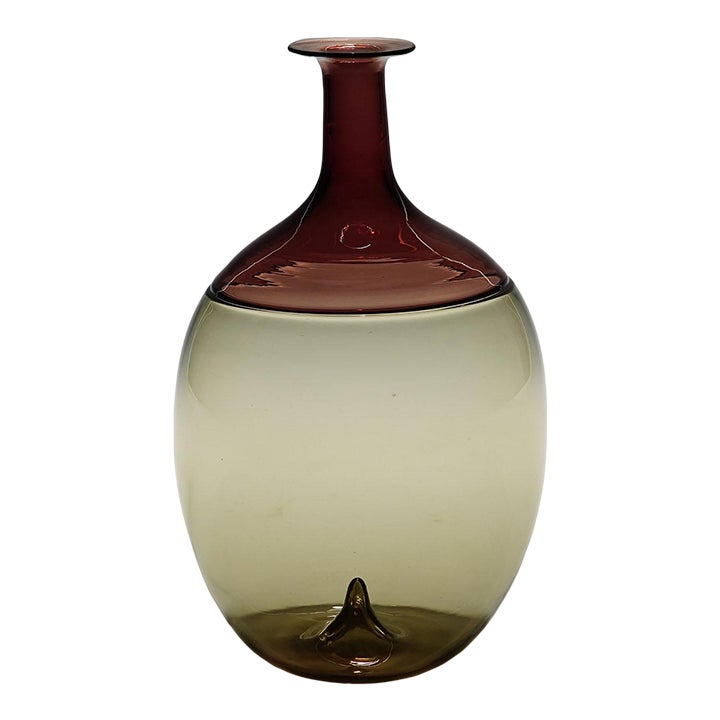 Venini Art Glass Vase 'Bolle ' by Tapio Wirkkala for Venini, Murano
