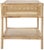 Wood Arvid Square Accent Table in Natural For Sale - Image 7 of 7