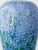 French Blue and Green Mouth-Blown Cased Art Glass Vase from La Rochère, 1960s For Sale - Image 6 of 17