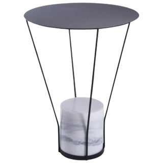 Small Lest Coffee Table with Marble Base by Radar For Sale