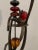 Unknown Artist, Futuristic Juggler Sculpture, Wrought Iron and Colored Resin For Sale - Image 8 of 12