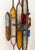 Hammered Glass Wrought Iron Sconces by Longobard, Italy, 1970s, Set of 3 For Sale - Image 11 of 12