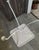 Square White Garden Table in Metal, 1950s For Sale - Image 11 of 18