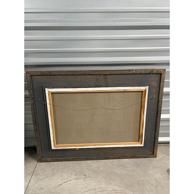 19th Century Chinese Realist Court Portrait With Carved Baroque Frame For Sale In Philadelphia - Image 6 of 6