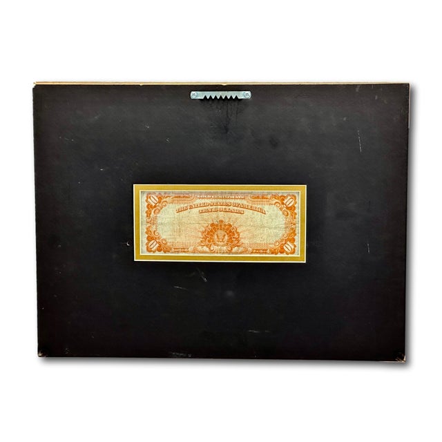 This is a Authentic 1922 United States Currency 10 Dollar Bill - Gold Certificate. It is Beautifully & Professionally...