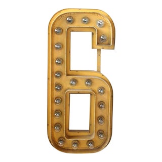 1930's Theater Marquee Illuminated Sign For Sale