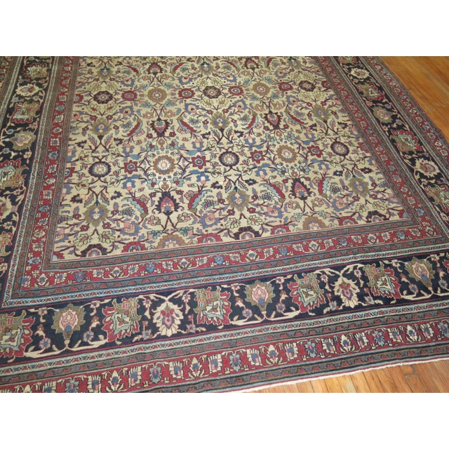 Late 19th Century Antique Persian Doroksh Carpet For Sale - Image 14 of 18