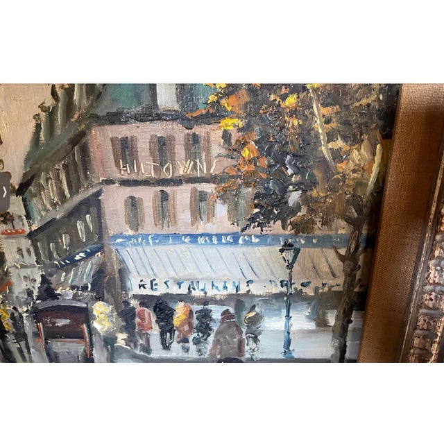 Splendid capturing of European city scene by Street Artist Piero Delle Piane showing the gaiety of people bustling around...