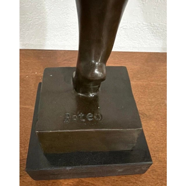 Fernando Botero Late 20th Century After Fernando Botero Bronze Ballerina Sculpture For Sale - Image 4 of 7