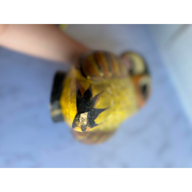 Sergio Bustamante Melquiades Preciado (Ser-Mel) Tonola Jalisco Mexican Paper Mache Toucan Bird Sculpture For Sale In Boise - Image 6 of 12