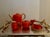 Ceramic 1930s Gio Ponti Rare Glamorous Art Deco Red Porcelain Espresso Service Set for Richard Ginori - 9 Piece Service For Sale - Image 7 of 7