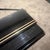 1970s Black Rodoide, Brass and Leather Italian Evening Bag For Sale - Image 9 of 15