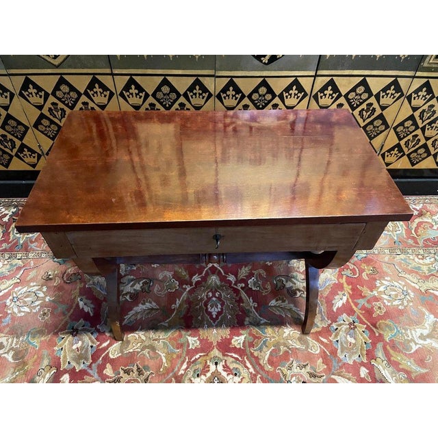 Traditional Empire Mahogany Dressing Table For Sale - Image 3 of 10