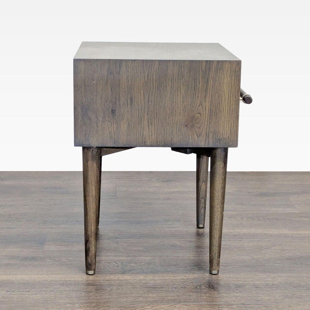 2010s West Elm Benson Nightstand With Drawer For Sale - Image 5 of 9