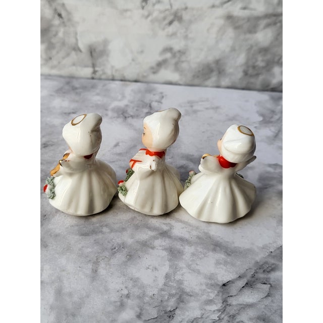 Vintage Napco Miniature Angels Bone China For Sale In San Francisco - Image 6 of 13