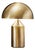 Medium Metal Satin Gold Atollo Table Lamp by Vico Magistretti for Oluce For Sale
