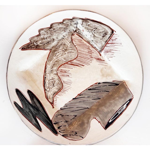 1980s Rare Loughran Unique and Individual Abstract Dinner Set for 4 For Sale - Image 11 of 16