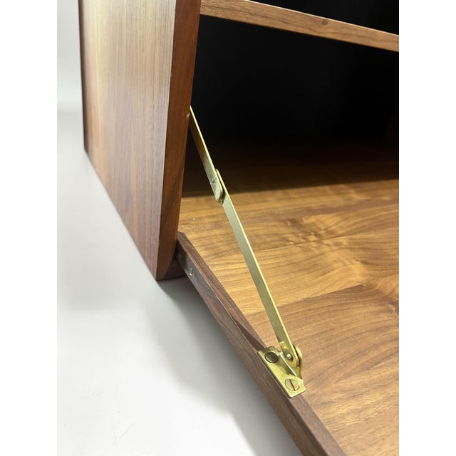 Mid-Century Modern Architectural Danish Modern Entryway Ensemble attributed to Poul Cadovius for Cado, Denmark, 1965, Set of 3 For Sale - Image 3 of 16