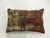 Antique Persian Mahal Shabby Chic Rug Pillow For Sale - Image 4 of 5