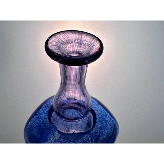 Artist Collection Antikva Series Art Vase in Glass by Bertil Vallien for Kosta Boda, Sweden, 1970s For Sale - Image 10 of 15