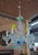 Venetian Chandelier in Polychrome Blown Glass Murano, 1950s For Sale - Image 3 of 7