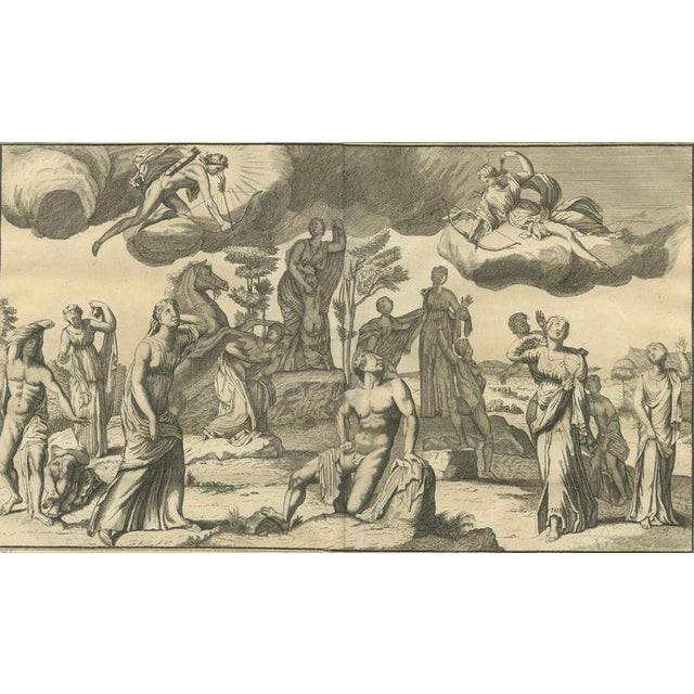After Bernard de Montfaucon, Classical Allegory, 1721, Engraving For Sale - Image 3 of 9