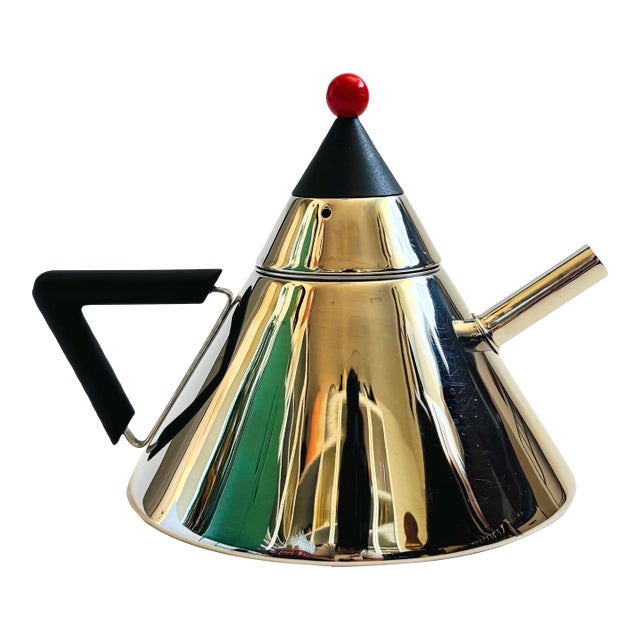 Memphis Style Pilamity Teapot by Moller Designs For Sale